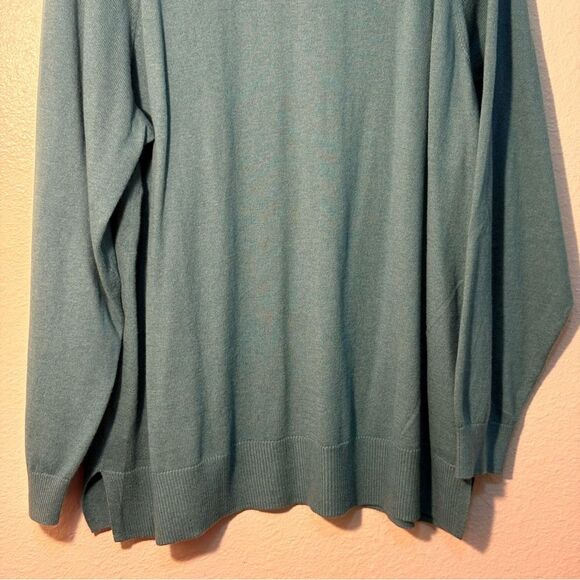Lucky Brand Knit Sweater Women’s XXL Green. - Picture 9 of 12
